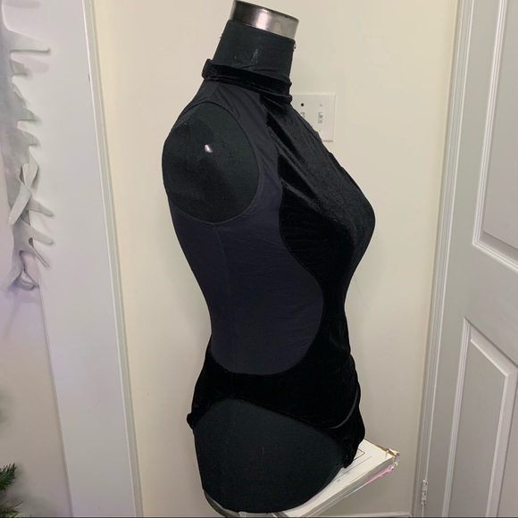 La SenZa Chic Flattering Valour Mesh OpenBack Cut Versatile lingerieBodysuit Top - Picture 4 of 16